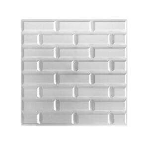 Revestimento 3D Tijolinho 30x30cm - 10 Peças