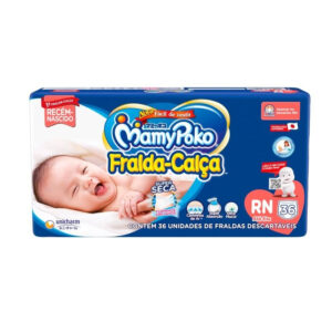 Fralda Calça MamyPoko Jumbo RN 36un