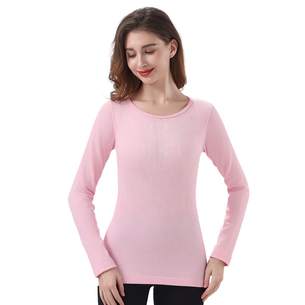 Blusa T?rmica Feminina Manga Longa Listrada 1 Blusa Térmica Feminina Manga Longa Listrada