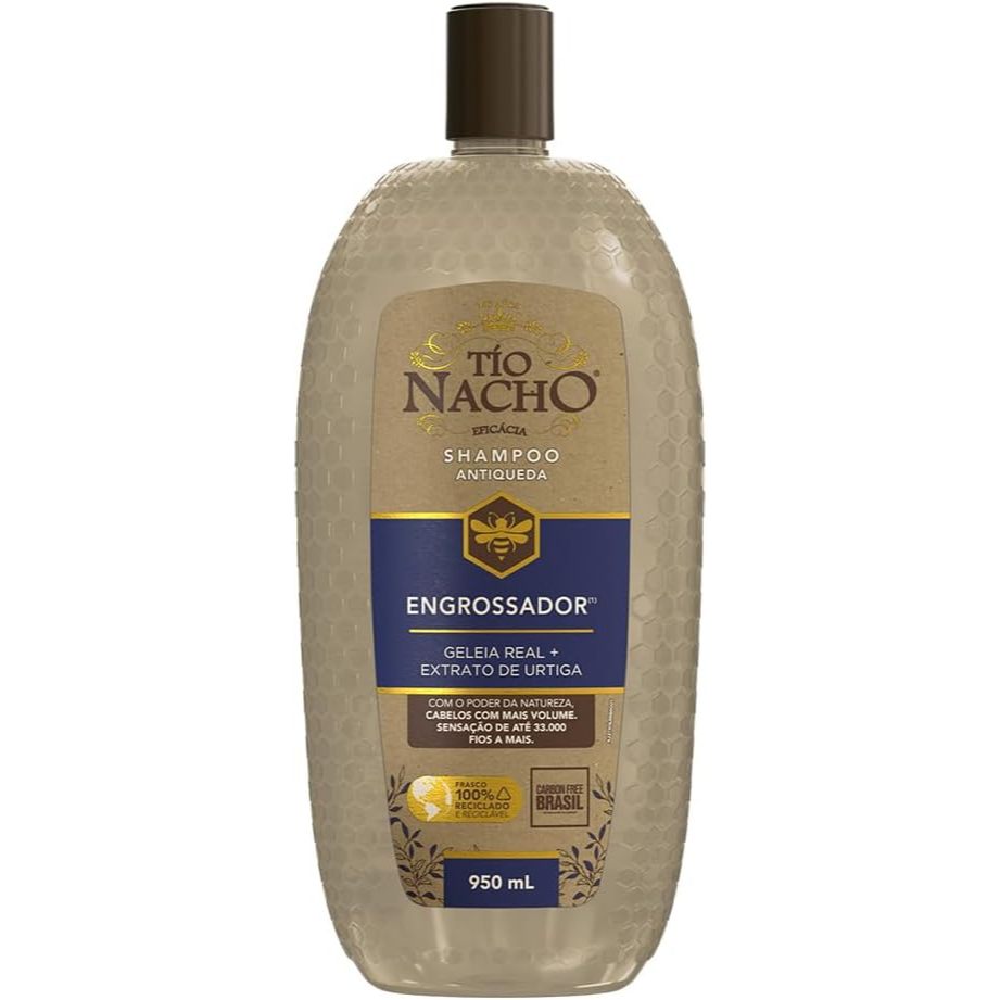Shampoo Antiqueda T?o Nacho Engrossador 950ml 1 Shampoo Antiqueda Tío Nacho Engrossador Com 950ml