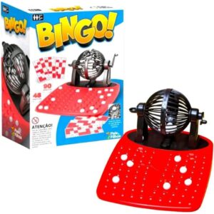 Jogo de Bingo para Família - 90 Cartelas