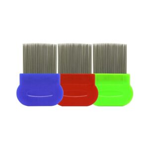 Pente Fino Anti-Piolhos Aço Inox