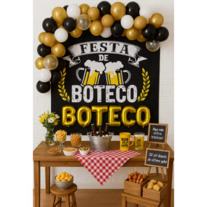 Painel Festa Boteco TNT 1,00m x 1,40m