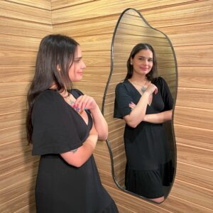 Espelho Grande Corpo Inteiro 50x110cm – Design Premium