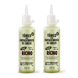 Tônico Rícino Gota Dourada - Fortalecimento Cabelos