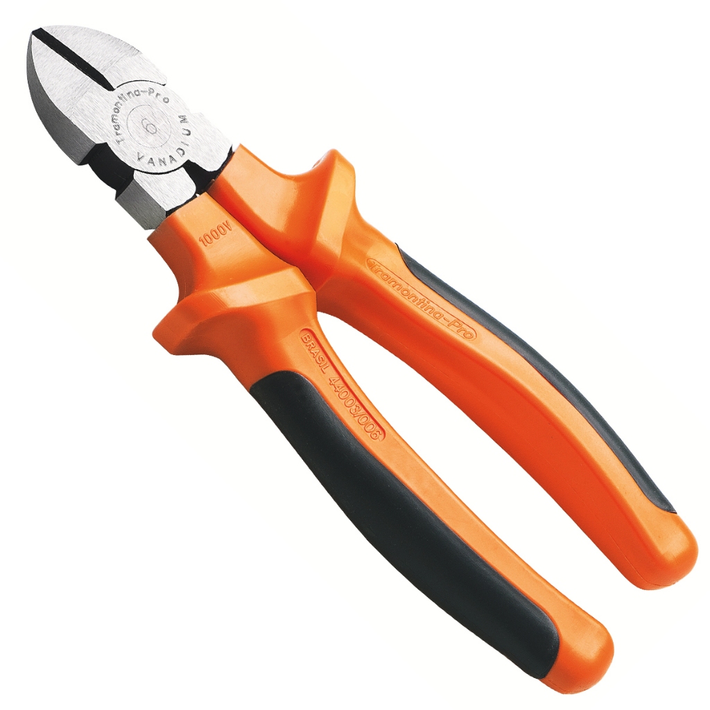 Alicate Corte Diagonal Tramontina 6" Isolado 1 Alicate Corte Diagonal Tramontina 6" Isolado