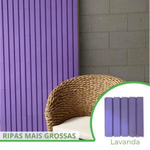 Ripado 3D Lavanda 6m² Autocolante