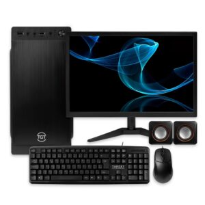 PC Completo Mancer, Intel i3 8ª Geração, 8GB DDR4, SSD 240GB, Monitor 19", Kit Teclado e Mouse + Adaptador Wi-Fi
