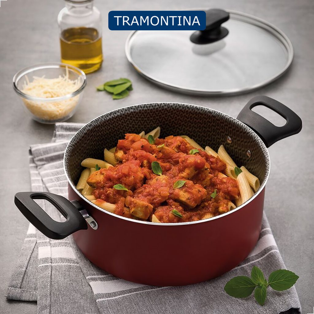 Ca?arola Tramontina Loreto 2,8L Antiaderente 1 Caçarola Tramontina Loreto 2,8L Antiaderente