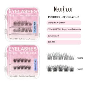 Cílios Postiços Autoadesivos NewShow – 12 Modelos