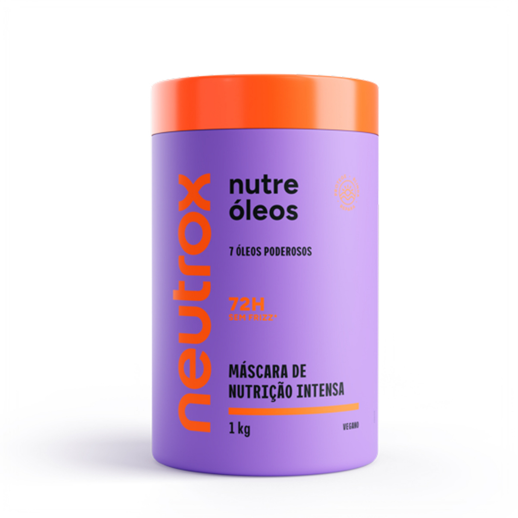 Creme Neutrox Nutre ?leos 1kg - Nutri??o Profunda 1 Máscara de Nutrição Neutrox Nutre Óleos 1KG