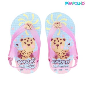 Sandália Feminina Baby Azul Onça