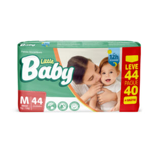 Fralda Little Baby Mega M Leve 44 Unidades