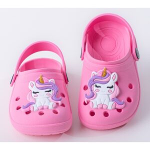 Sandália Infantil Unicórnio Antiderrapante