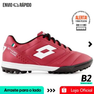 Chuteira Society Lotto Stadio Classic B700 Masculina
