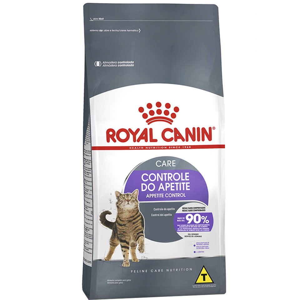 Ra??o Royal Canin Care Controle Apetite Gatos 1 Royal Canin Care Controle de Apetite 3kg