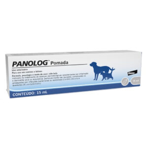 Panolog 15ml Pomada Auricular para Cães e Gatos Elanco