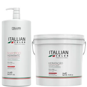 Kit Shampoo De 2,5 Lts E Hidratação 2 Kg Itallian Color
