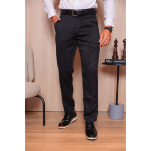 Calça Social Masculina Em Microfibra - Tecido Premium