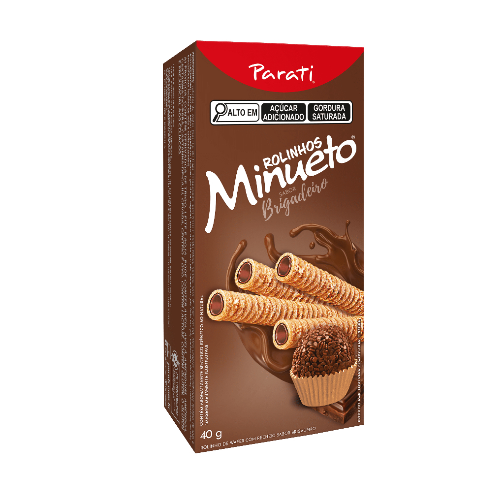 Wafer Minueto Brigadeiro 40g 1 Wafer Minueto Brigadeiro 40g