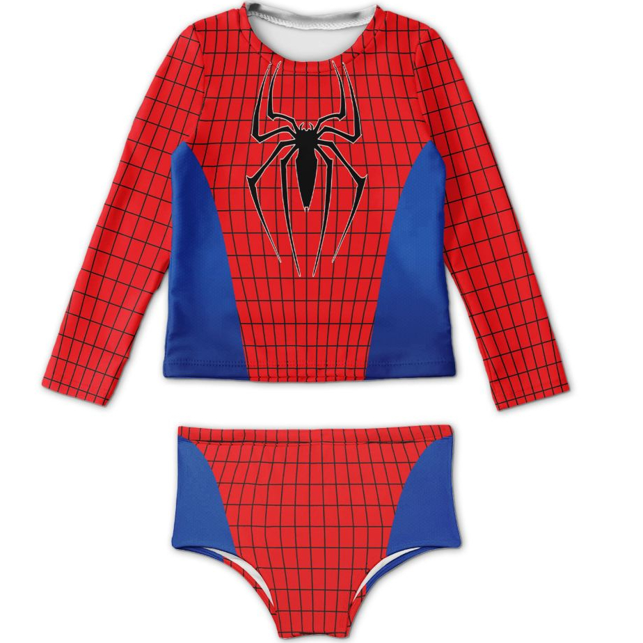 Kit Prote??o UV Infantil Menino Aranha 1 Kit Proteção UV Infantil Menino Aranha