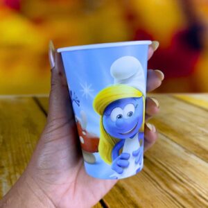 Copos de Papel Smurfs 180ml - Regina