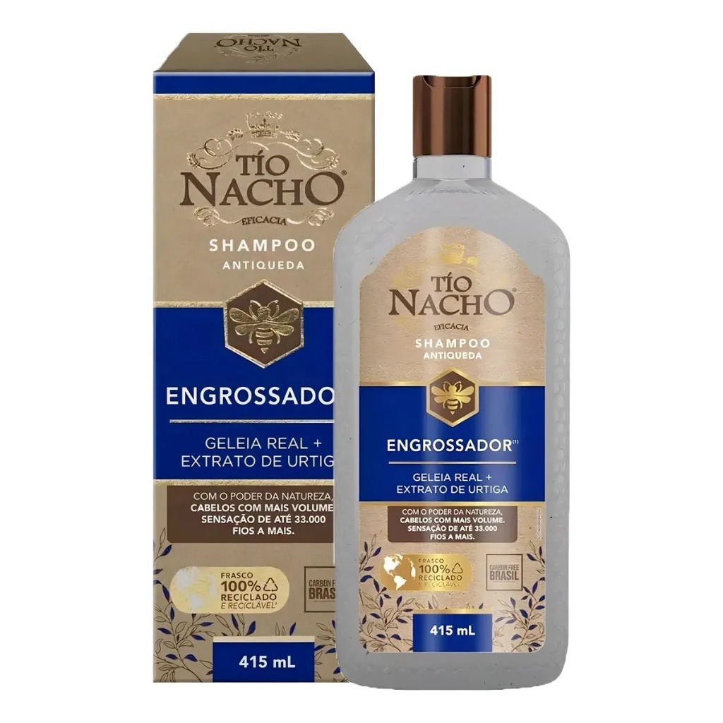 Shampoo Tio Nacho Engrossador 415ml 1 Shampoo Tio Nacho Engrossador 415ml