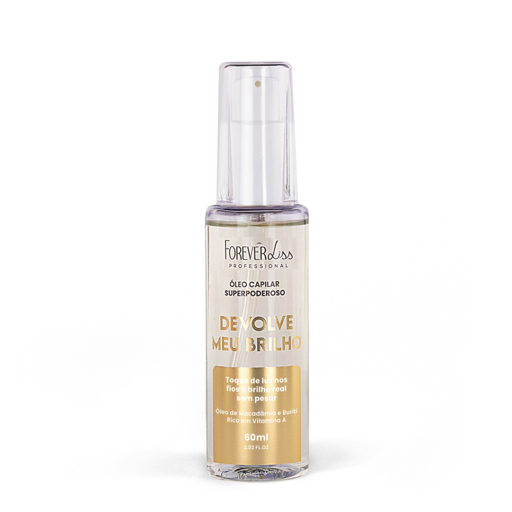 ?leo Capilar Brilho Forever Liss 60ml 1 Óleo Capilar Superpoderoso Devolve Meu Brilho Forever Liss 60ml