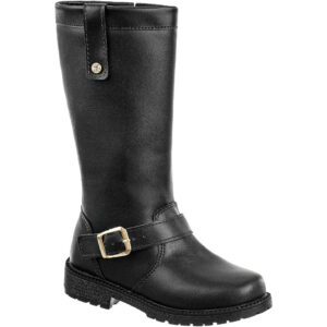Bota Montaria GiGiL Teen Infantil Coturno Feminino Menina Cano Alto Rasteira Conforto Country Rodeio