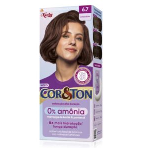 Tinta Cabelo Cor&Ton Niely 6.7 Sem Amônia