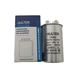 Capacitor Terminal de Metal 25 MFD Hulter - 440V