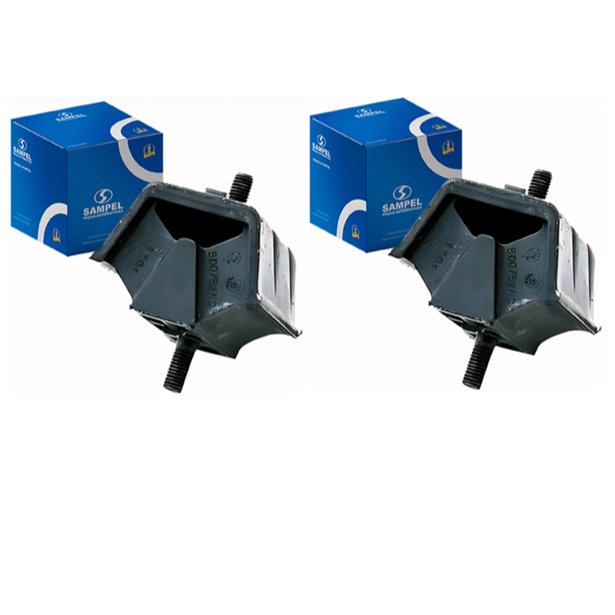 Par Cal?o Coxim Motor Omega Suprema 3.0 4.1 - Sampel 1 Par Calço Coxim Motor Omega / Suprema 3.0 4.1 - Sampel - Novo