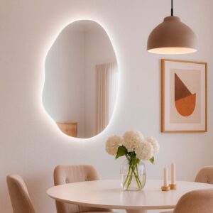 Espelho Decorativo LED Rubi Lapidado