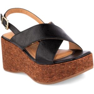 Tamanco Vizzano Sandália Anabela Plataforma Original 6559 Preto