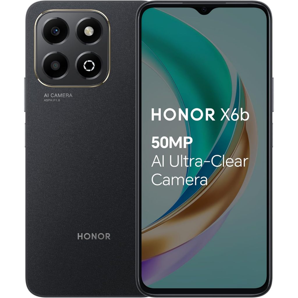 Honor X6b 5G 256GB - C?mera 50MP 1 Honor X6b 5G 256GB - Câmera 50MP