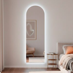 Espelho com LED Vitral Corpo Inteiro