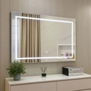 Espelho Camarim LED 120x70cm Touch Premium