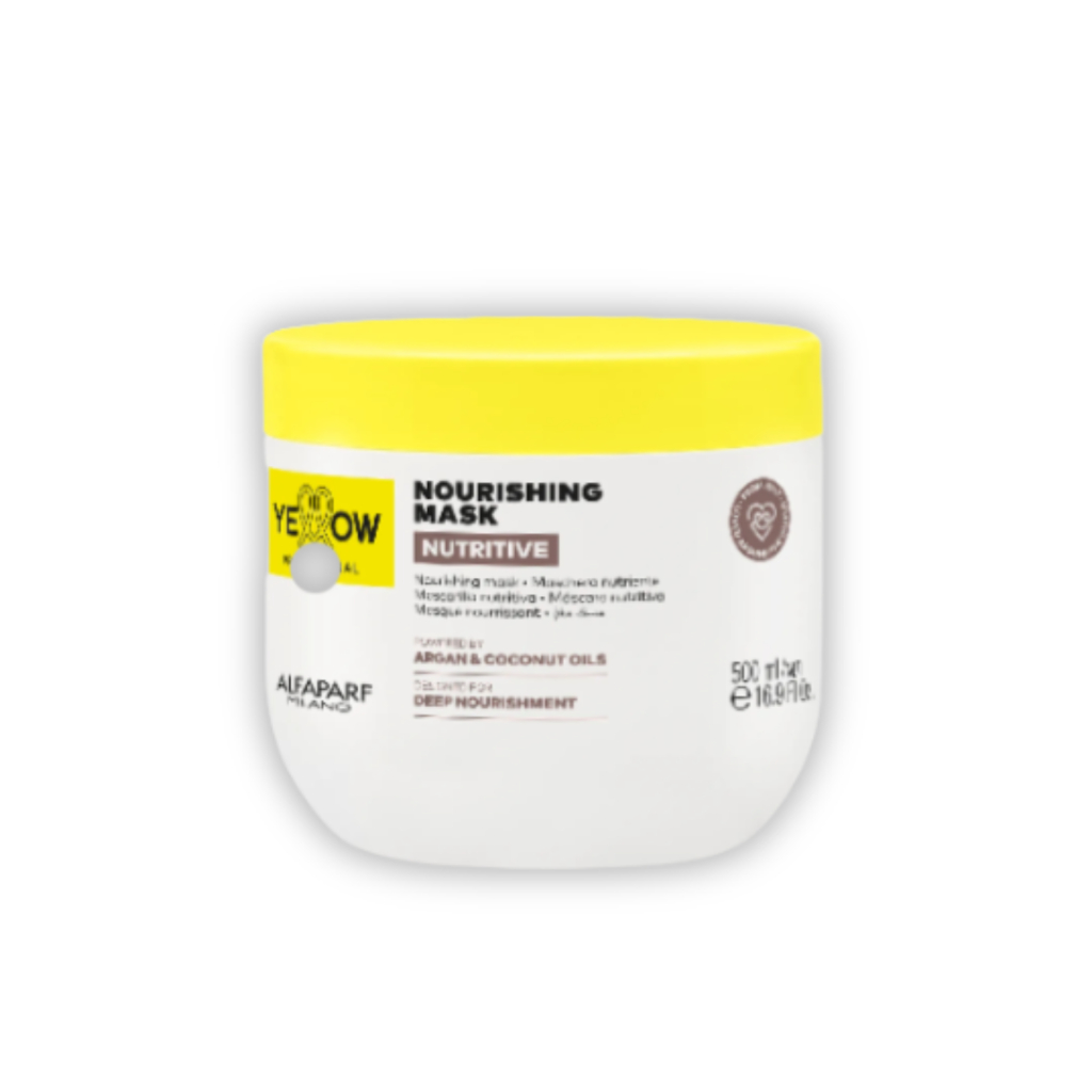 M?scara Capilar Nutritive 500ml - Yellow 1 Máscara Capilar Nutritive 500ml - Yellow