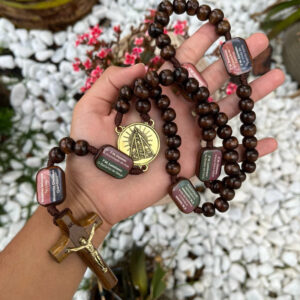 Terço Católico Mistérios Rosário Nossa Senhora Aparecida