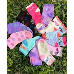 Meias Coloridas Infantis Algodão Macio