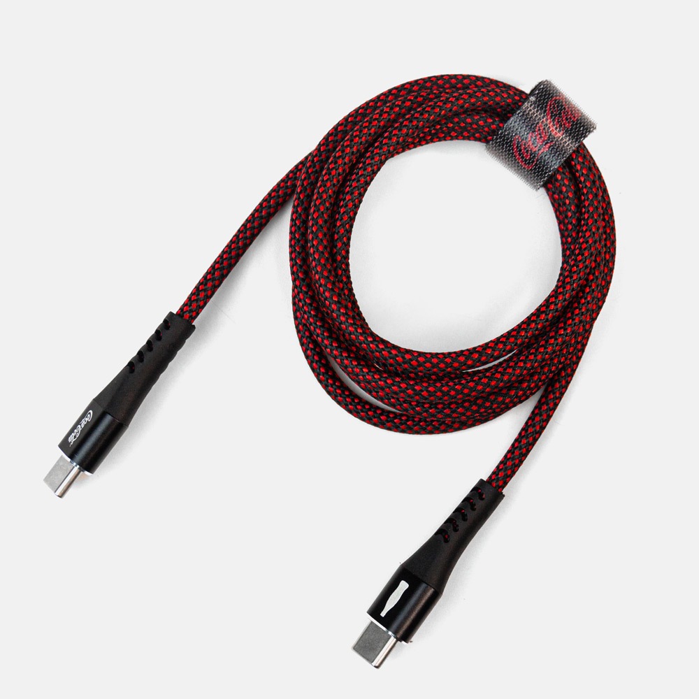 Cabo USB-C para USB-C Coca-Cola 1.2m 1 Cabo USB-C para USB-C Coca-Cola 1.2m