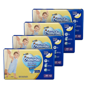 Fralda MamyPoko Calça XG 12-17kg (4 Pacotes)