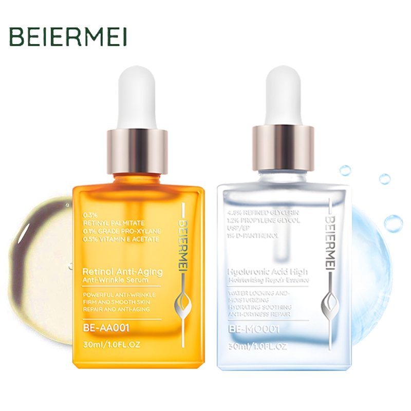 Kit 2 S?rum Retinol + Hialuronico Anti-Idade 1 Kit 2 Sérum Principia Retinol 0,3% + Hialurônicos Hidrata e reduz rugas, ilumina o tom da pele