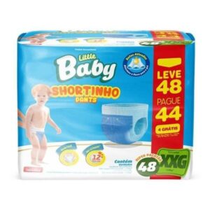 Fralda Infantil Little Baby XXG 48 Unidades