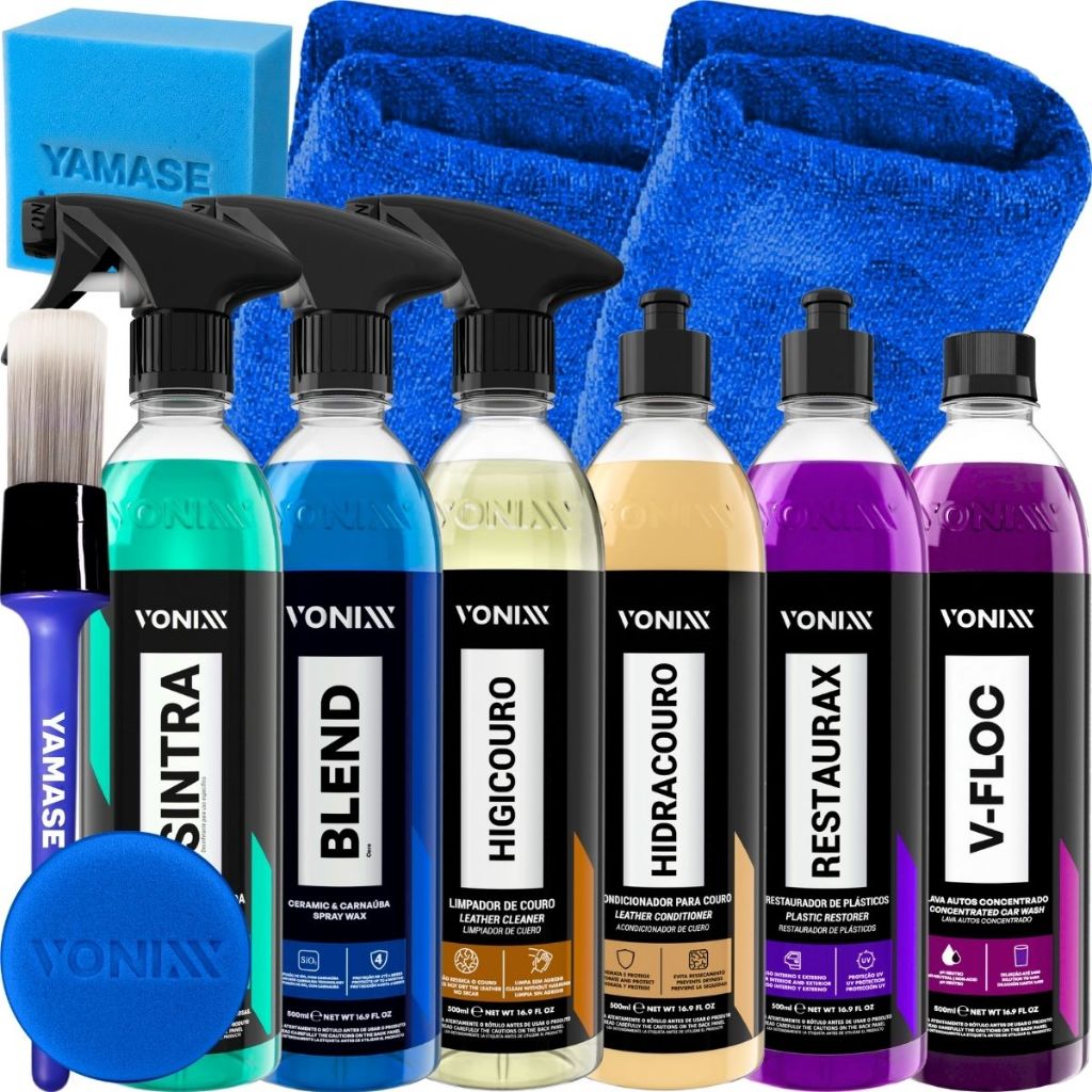 Kit Lavagem Automotiva Profissional Vonixx 1 Kit Lavagem Automotiva Profissional Vonixx