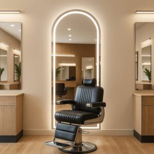 Espelho Corpo Inteiro LED Jateado 170x70cm Bivolt