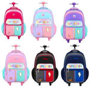 Mochila Infantil Rodinhas Holográfica