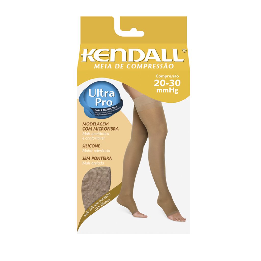 Meia Compressão 7/8 Kendall Anti-Odor 1 Meia Compressão 7/8 Kendall Anti-Odor