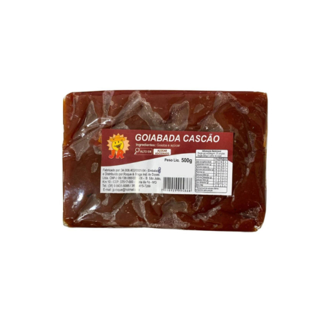 Goiabada Cascão 500g - JR Autêntica 1 Goiaba Cascão 500g - JR