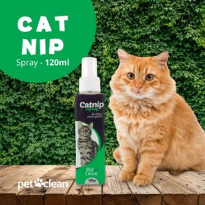 Atrativo para Gatos 120ml Cat Nip Spray - Pet Clean